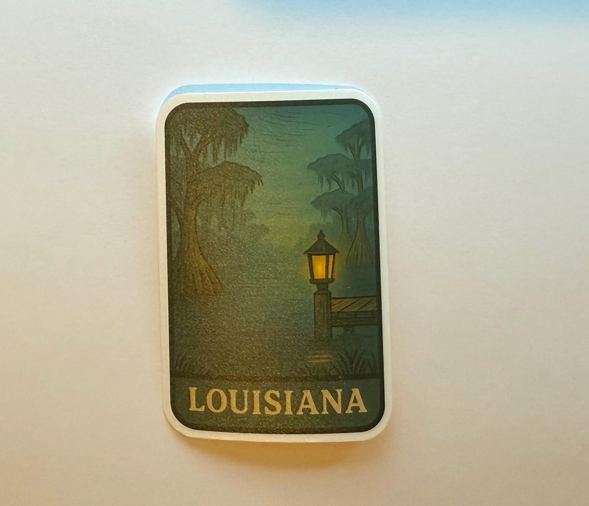 State of Louisiana Travel Sticker