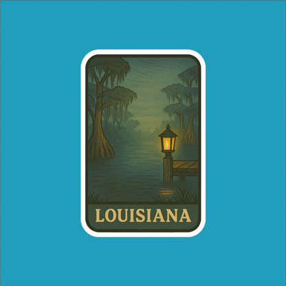 State of Louisiana Travel Sticker