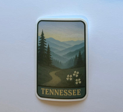 State of Tennessee Travel Sticker