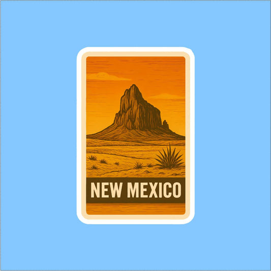 State of New Mexico Travel Sticker