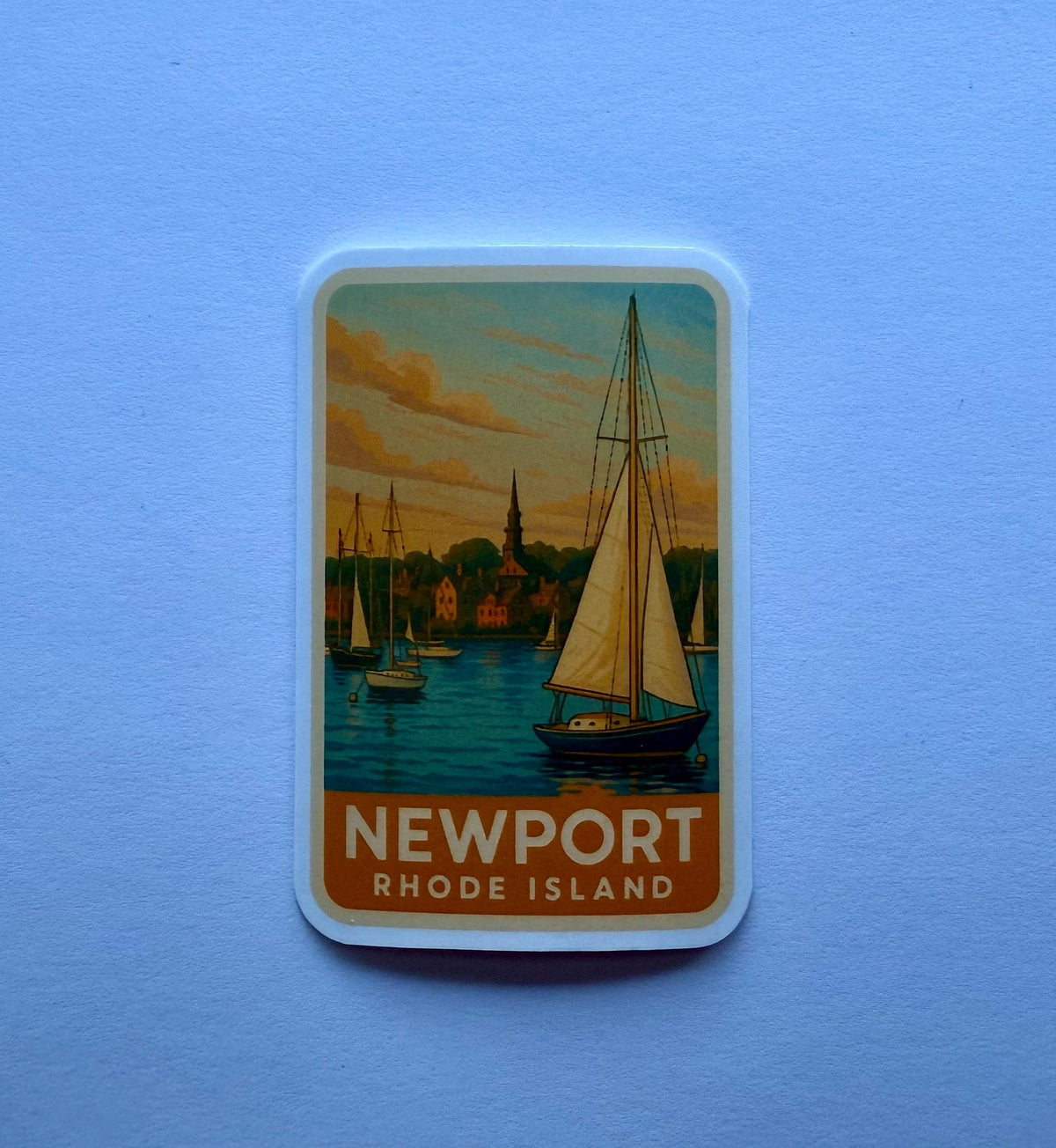 Newport Rhode Island Travel Sticker