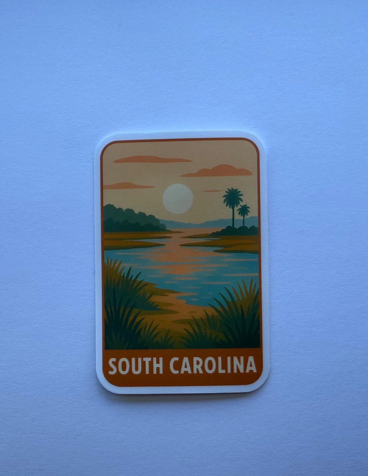 State of South Carolina Travel Sticker