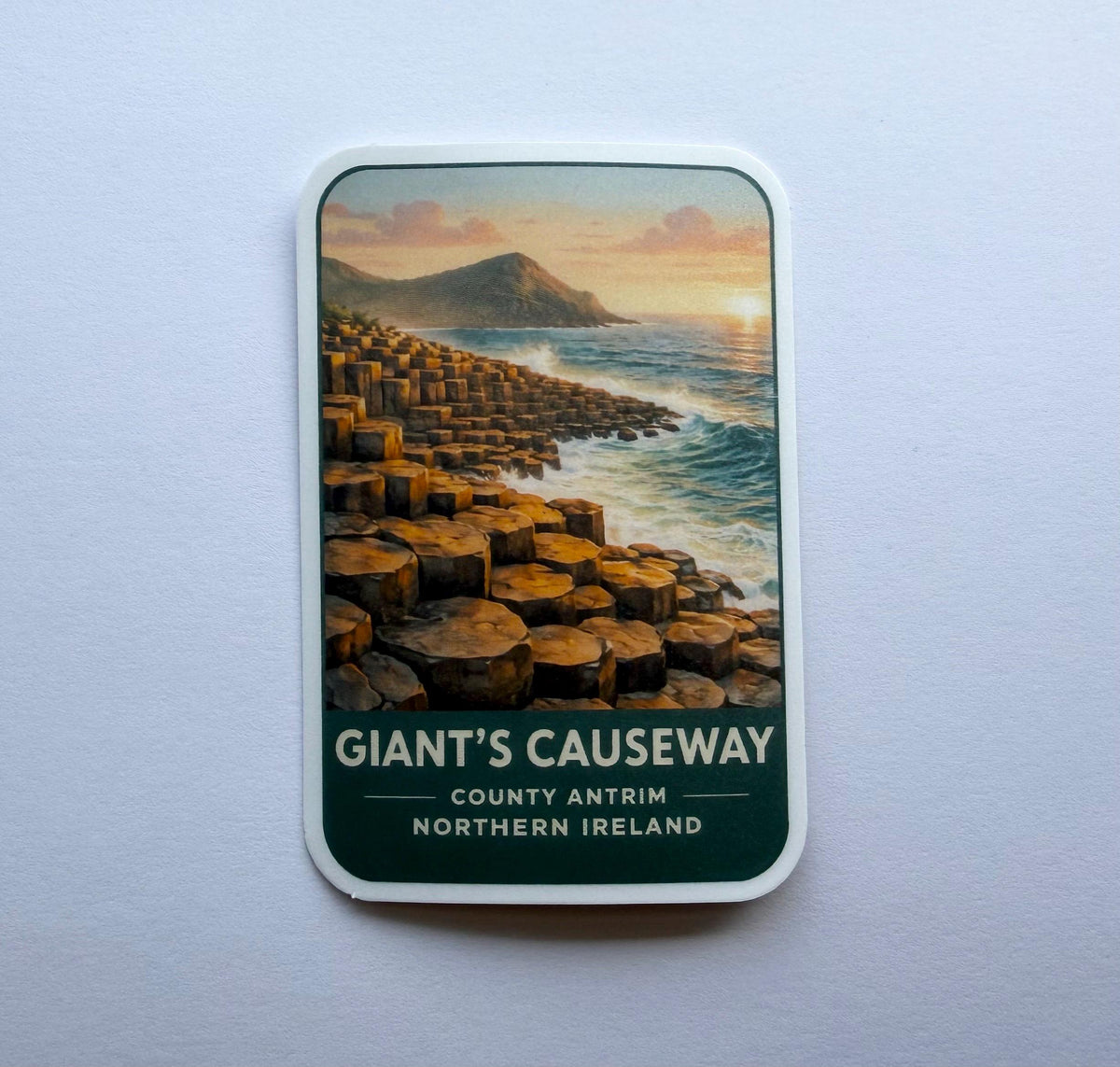 Giants Causeway, Northern Ireland Travel Sticker
