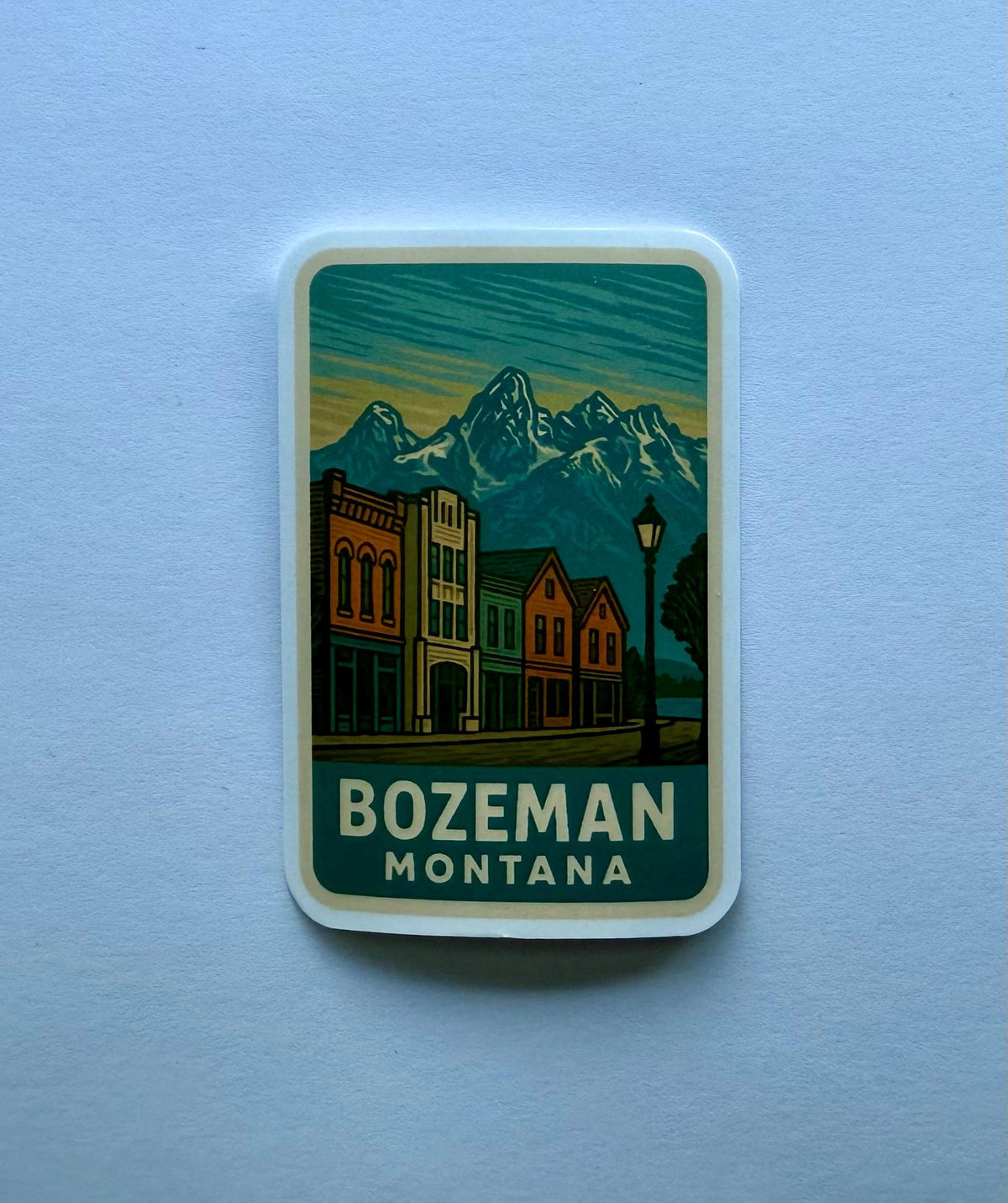 Bozeman Montana Travel Sticker