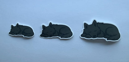 Belgian Sheepdog Sleeping Sticker