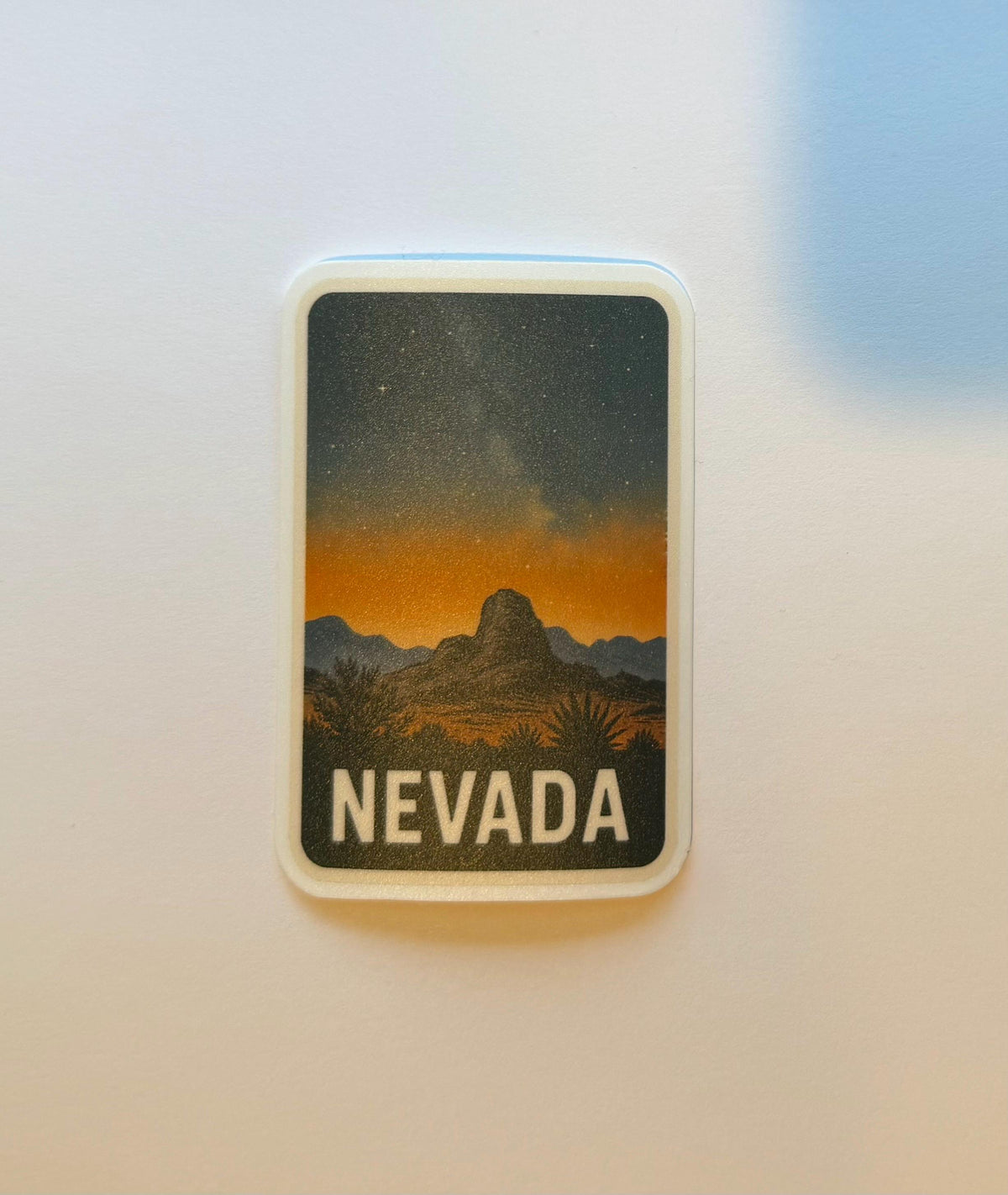 State of Nevada Travel Sticker