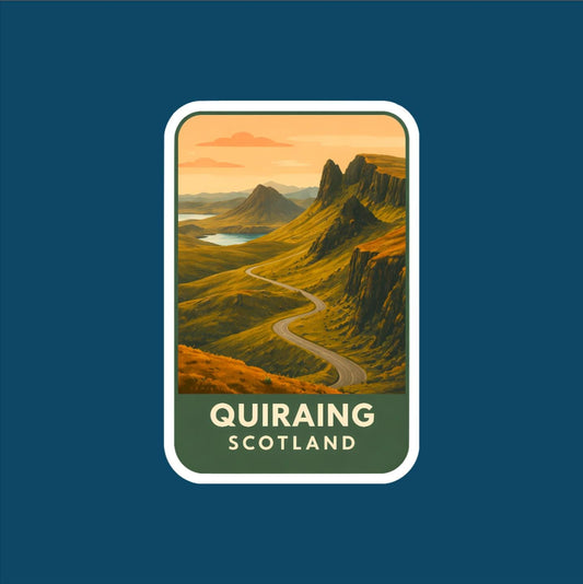 Quiriang, Isle of Skye Scotland Travel Sticker