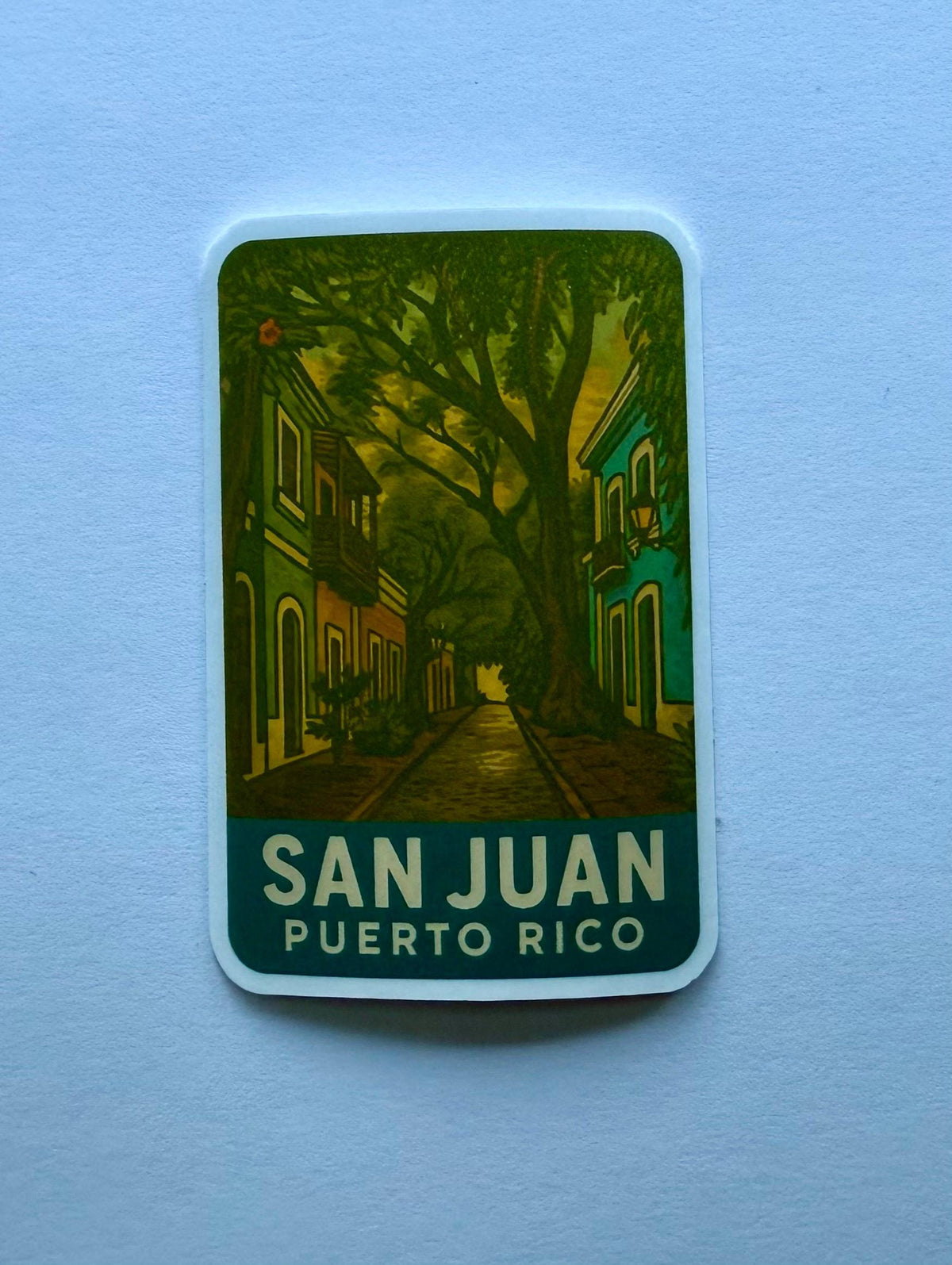 San Juan Puerto Rico Travel Sticker